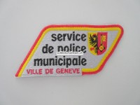 Stoffabzeichen, service de police Genève