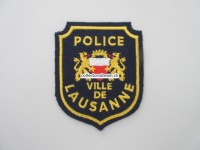 Stoffabzeichen, Police Ville de Lausanne