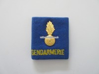Schulterschlaufe, Gendarmerie Vaud / Kapo Waadt mit Metallemblem, Länge 5,5cm