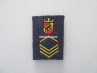 alte Schulterschlaufe, Feldweibel, Kapo Bern, Versuch/Prototyp