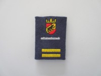 alte Offiziers Schulterschlaufe, Oberstleutnant, Kdt.-Stv., Kapo Bern, Versuch/Prototyp