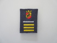 alte Offiziers Schulterschlaufe, Oberst, Kdt., Kapo Bern, Versuch/Prototyp
