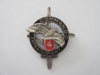 Metallabzeichen Militär, Commando Entrainement, Insigne militaire