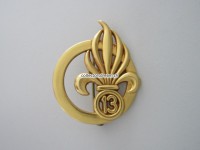 Beret Metallabzeichen Militär, Fremdenlegion, Legion etrangere