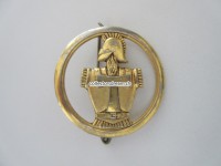 Beret Metallabzeichen Militär, Genie, Insigne militaire