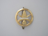 Beret Metallabzeichen Militär, Insigne militaire