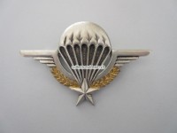 Beret Metallabzeichen Militär, Parachute, Insigne militaire