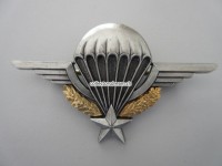 Beret Metallabzeichen Militär, Parachute, Insigne militaire