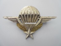 Beret Metallabzeichen Militär, Parachute, Insigne militaire