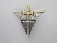 Beret Metallabzeichen Militär, Parachute, E.T.A.P., Insigne militaire