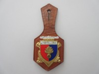 Metallabzeichen Militär, Ecole d' Artillerie, Insigne militaire