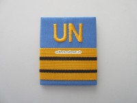Schulterschlaufe Offizier UN, Oberst / Colonel