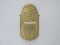 Dienstmarke - Metallabzeichen Security Guard (Security in Manila Philippinen)