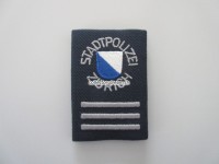 alte Schulterschlaufe, Stapo Zürich, Wachtmeister