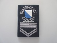 alte Schulterschlaufe, Stapo Zürich, Feldweibel