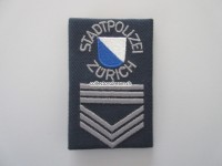 alte Schulterschlaufe, Stapo Zürich, Feldweibel mbA