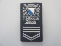 alte Schulterschlaufe, Stapo Zürich, Feldweibel