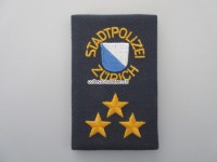 alte Offiziers Schulterschlaufe, Hauptmann, Seepolizei - Stapo Zürich