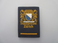 alte Schulterschlaufe, Seepolizei - Stapo Zürich, Gefreiter