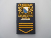 Schulterschlaufe, Seepolizei - Stapo Zürich, Wachtmeister mbA