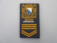 Schulterschlaufe, Seepolizei - Stapo Zürich, Feldweibel