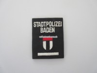 alte Schulterschlaufe, Stapo Baden