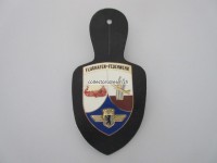 Feuerwehr, Brusttaschen Anhänger, Flughafen-Feuerwehr