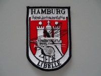 Stoffabzeichen Polizeihubschrauberstaffel Hamburg