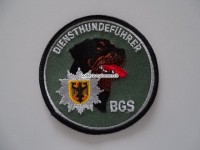 Stoffabzeichen Diensthundeführer BGS