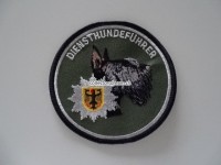 Stoffabzeichen Diensthundeführer BGS