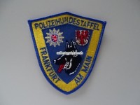 Stoffabzeichen Polizeihundestaffel
