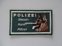 Stoffabzeichen Polizei Dienst-Hund-Führer