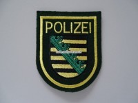 Stoffabzeichen Polizei Sachsen