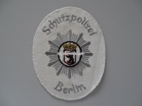 Stoffabzeichen Schutzpolizei Berlin 1960-er Jahre