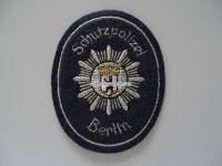 Stoffabzeichen Schutzpolizei Berlin 1960-er Jahre