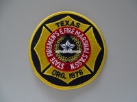Stoffabzeichen State Fireman's & Fire Marshals Assn. Texas