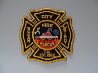 Stoffabzeichen Ocean Wright City Fire Dept.