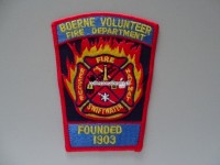 Stoffabzeichen Boerne Volunteer Fire Dept.