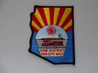 Stoffabzeichen Fire District Sun City West Arizona