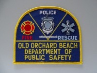 Stoffabzeichen Old Orchard Beach Fire Rescue Police