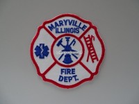 Stoffabzeichen Maryville Illinois Fire Dept.