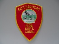 Stoffabzeichen East Hartford Conn. Fire Dept.