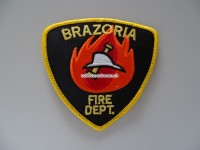 Stoffabzeichen Brazoria Fire Dept.