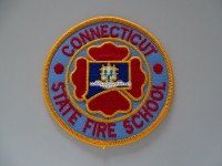 Stoffabzeichen Connecticut State Fire School 