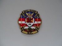 Stoffabzeichen Wilson N.C. Fire Dept.