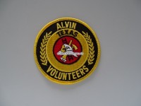Stoffabzeichen Alvin Texas Fire Dept.