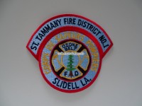 Stoffabzeichen Slidell LA. Fire Dept.