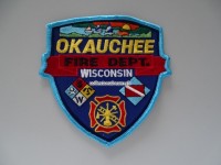 Stoffabzeichen Okauchee Wisconsin Fire Dept.