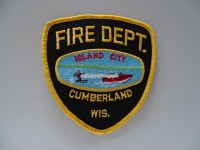 Stoffabzeichen Cumberland Wis. Fire Dept.