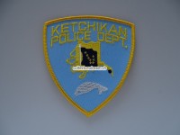 Stoffabzeichen Ketchikan Police Dept., Alaska